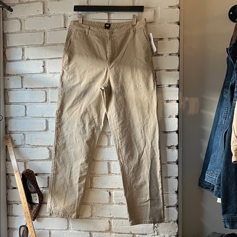 Casual Men's Chino Pants in Khaki CAERPILLAR work pant